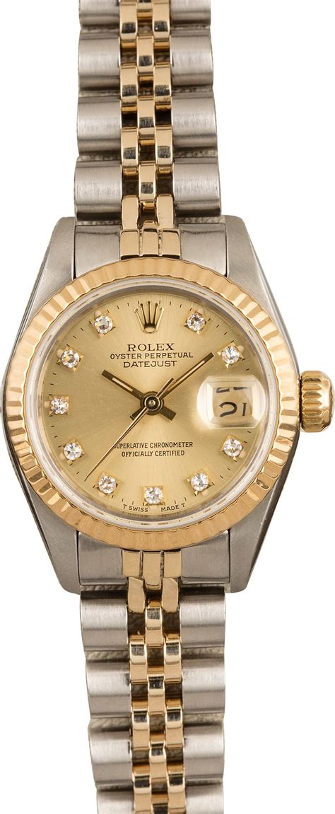 classic oyster two tone rolex womens price